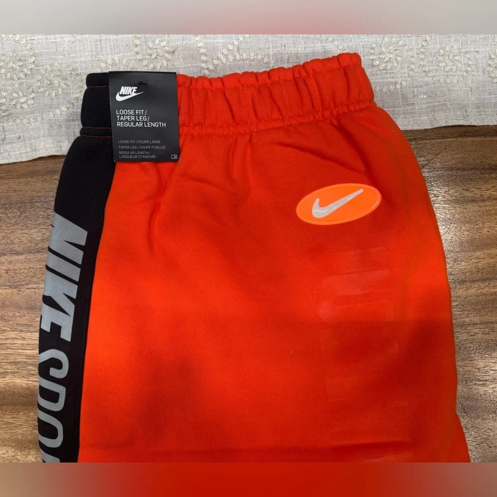 NIKE ELEMENTS HOODIE & SWEATPANTS SET ULTRA RARE ORANGE COLOR-WAY BRAND NEW NWT - Picture 12 of 16